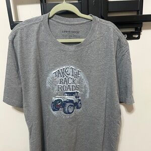 Life is Good men’s tee